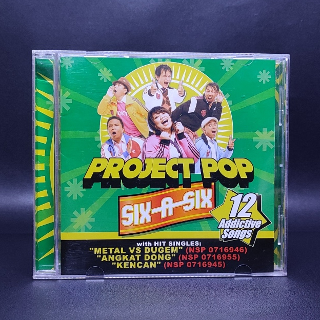 CD PROJECT POP - SIX A SIX ORIGINAL SEGEL