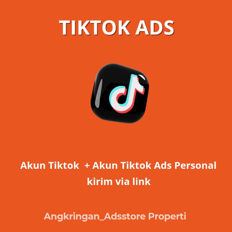 Akun Tiktok Personal Ads Bussines Manager