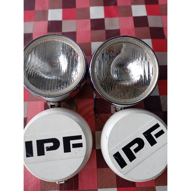 Lampu Sorot Tembak Mobil Original Ipf Lengkap With Cover