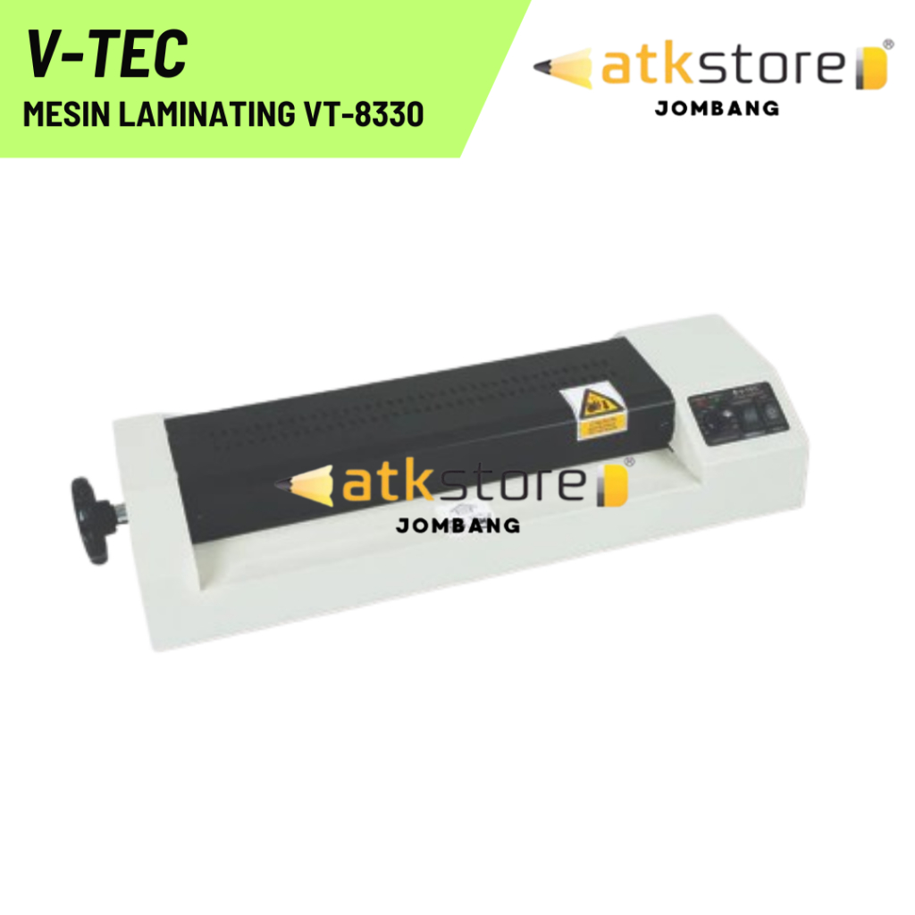 V-TEC Mesin Laminating + Handle VT-8330 / Laminating Machine / Mesin Laminasi /Mesin Laminating Vtec