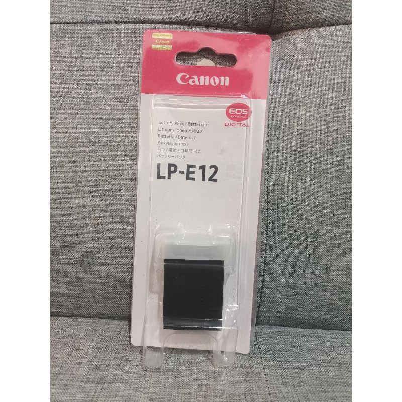 Baterai Canon LP-E12 For Canon EOS M10, EOS M100, EOS M, EOS M2, EOS 100D