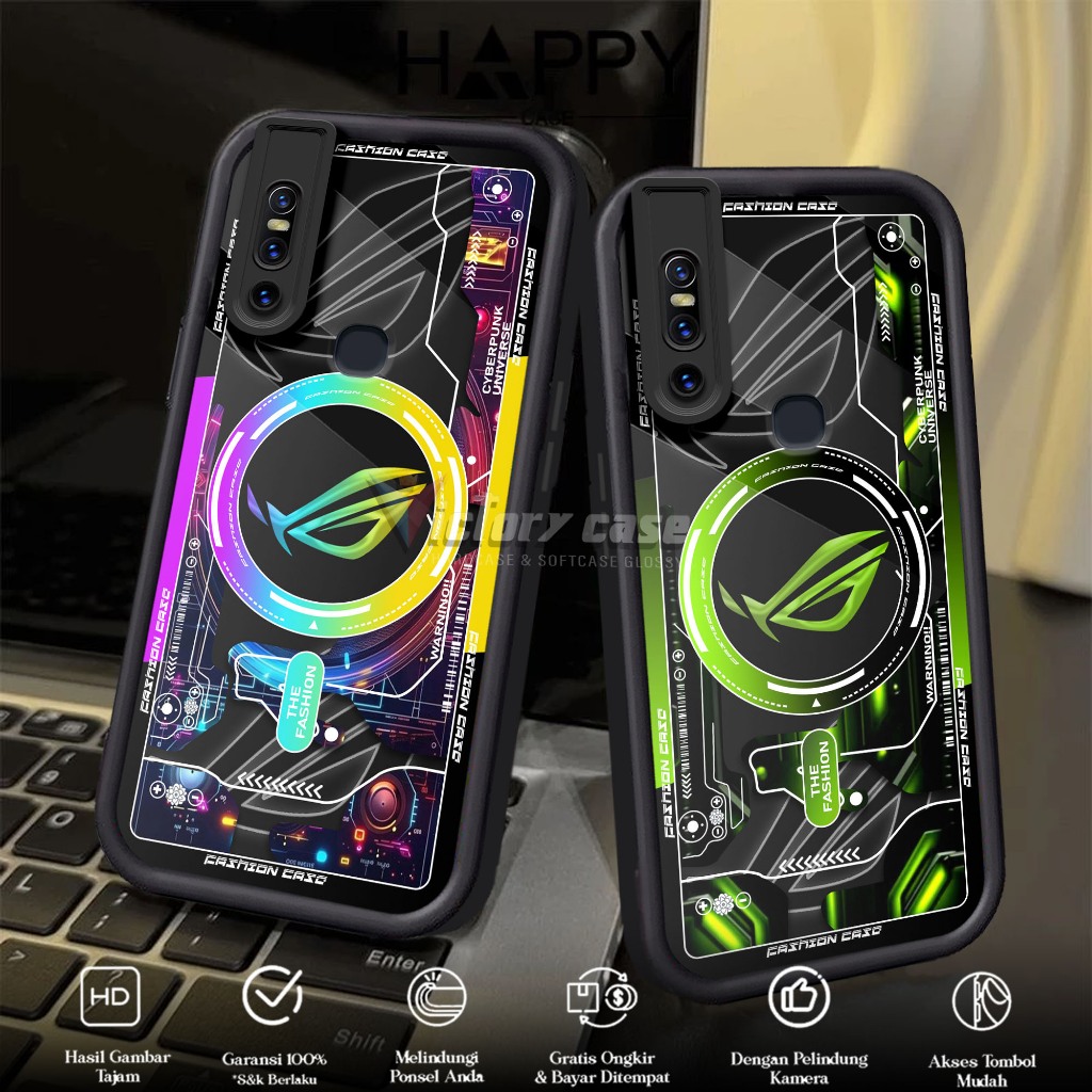 Case VIVO V15 Victory Case Motif [ ROG ] Case Hp Glossy Casing Hardcase Softcase Bisa cod