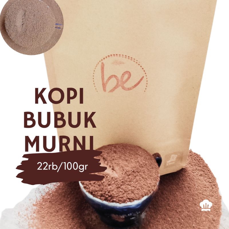 

kopi bubuk murni BE COFFEE