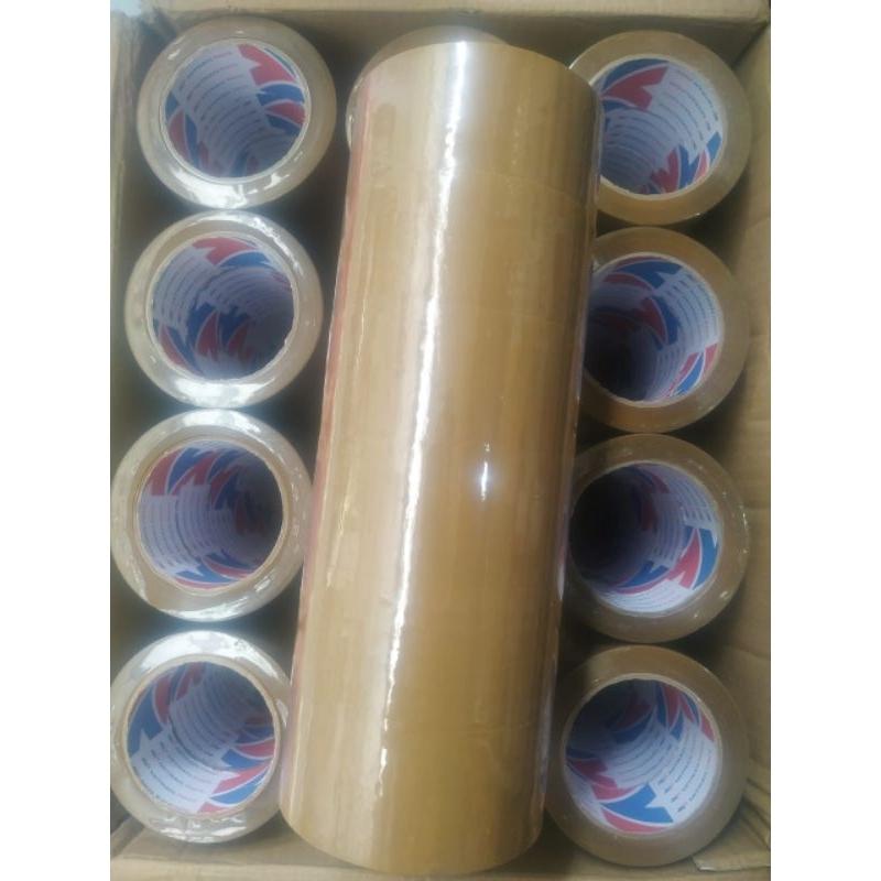 

Lakban bening / coklat mitran uk 48mm x 90m / 100 yard
