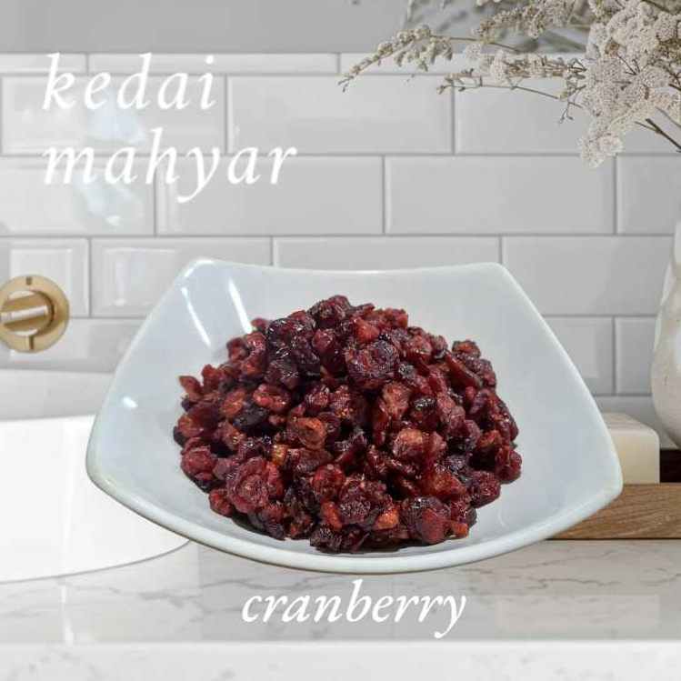 

Cranberry kering import