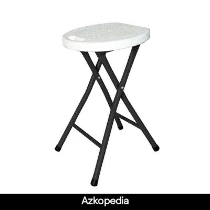 Krisbow Bangku Lipat - Putih