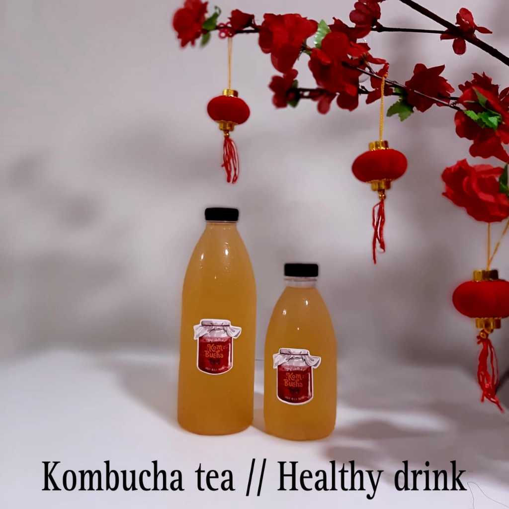 

Teh Kombucha Original// minuman kesehatan //Higienis