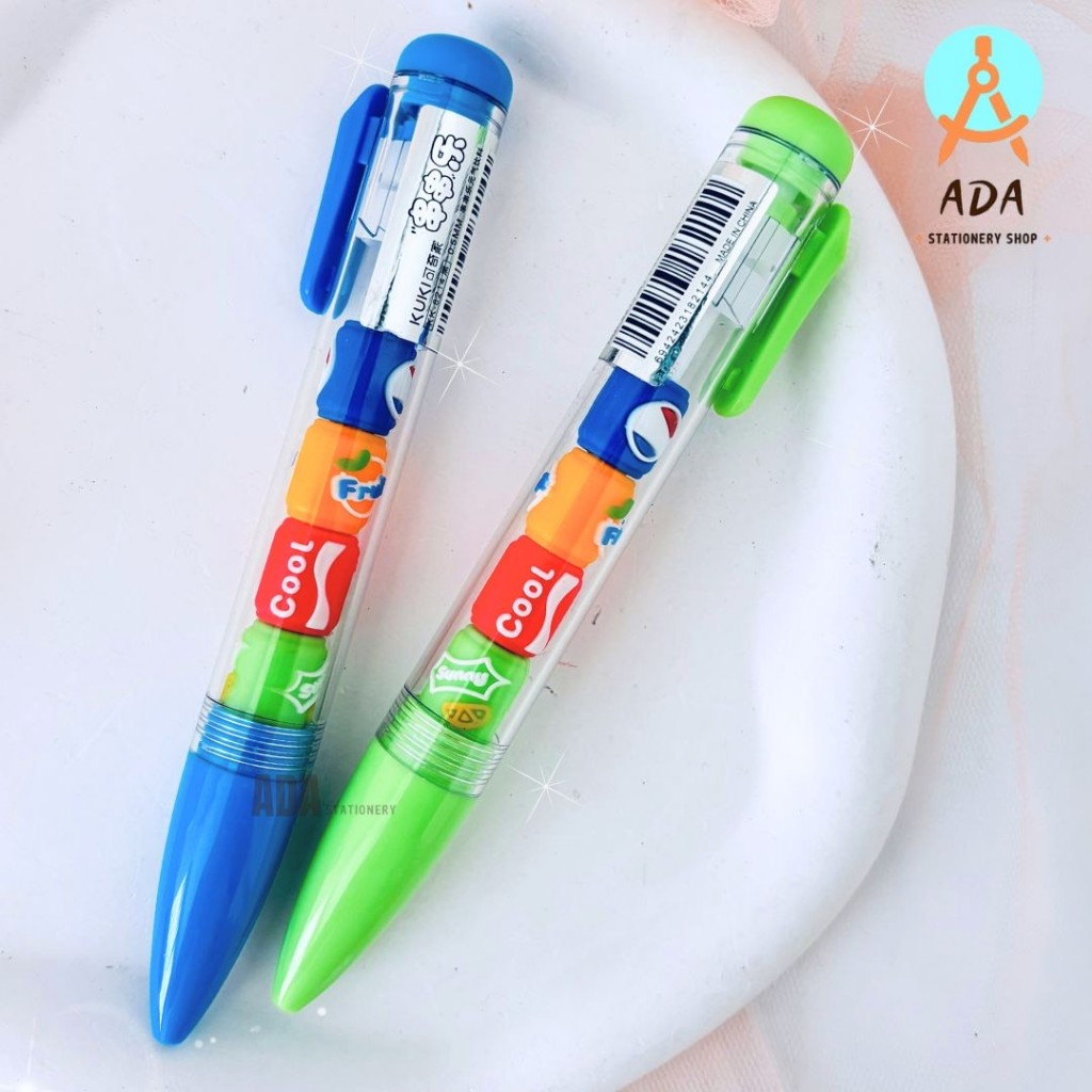 

(1 pc) GEL PEN KUKI ENERGY DRINK KK-8214 / PULPEN LUCU/ JENGA PEN