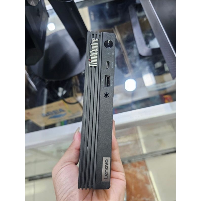 MINI PC LENOVO M80Q GENERASI 10 SUFORT I7 10700 LENGKAP ADAPTOR