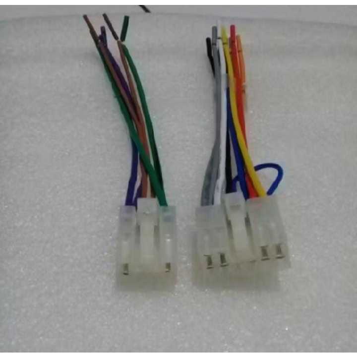 Kabel soket tape mobil toyota socket headunit avanza xenia innova calya sigra fortuner agya ayla