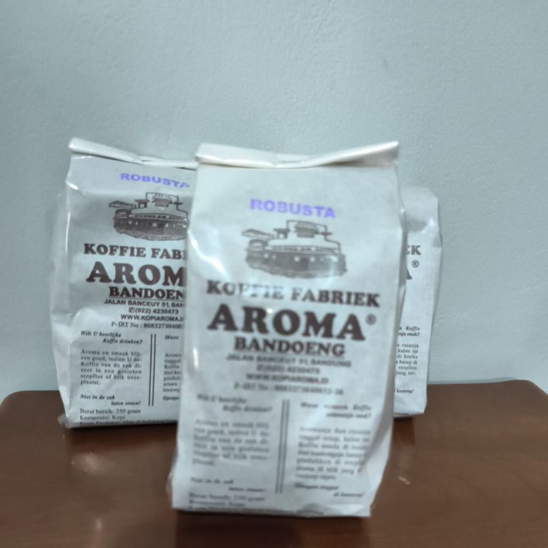

Kopi Aroma Banceuy Bandung Varian Robusta 250 gram