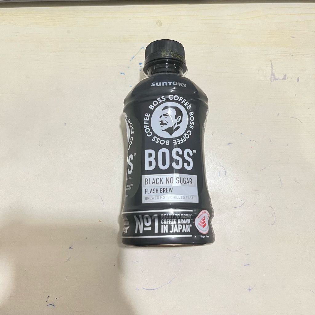 

SUNTORY BOSS COFFEE BLACK NO SUGAR 250ML