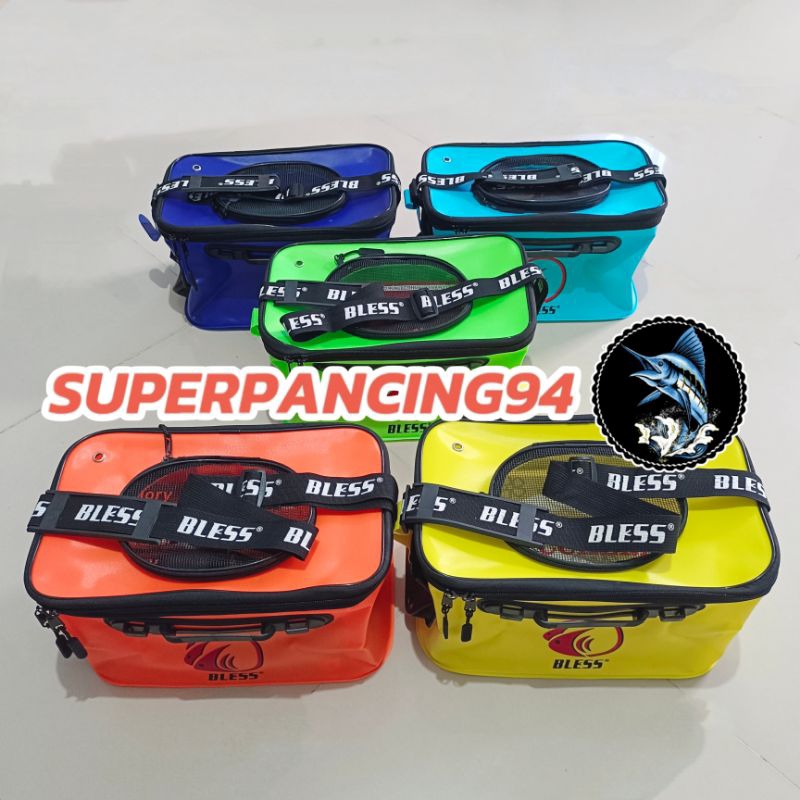 Live Bait Bag Tempat Ikan Waterproof / Rubber Bucket Bless 35CM / 40CM