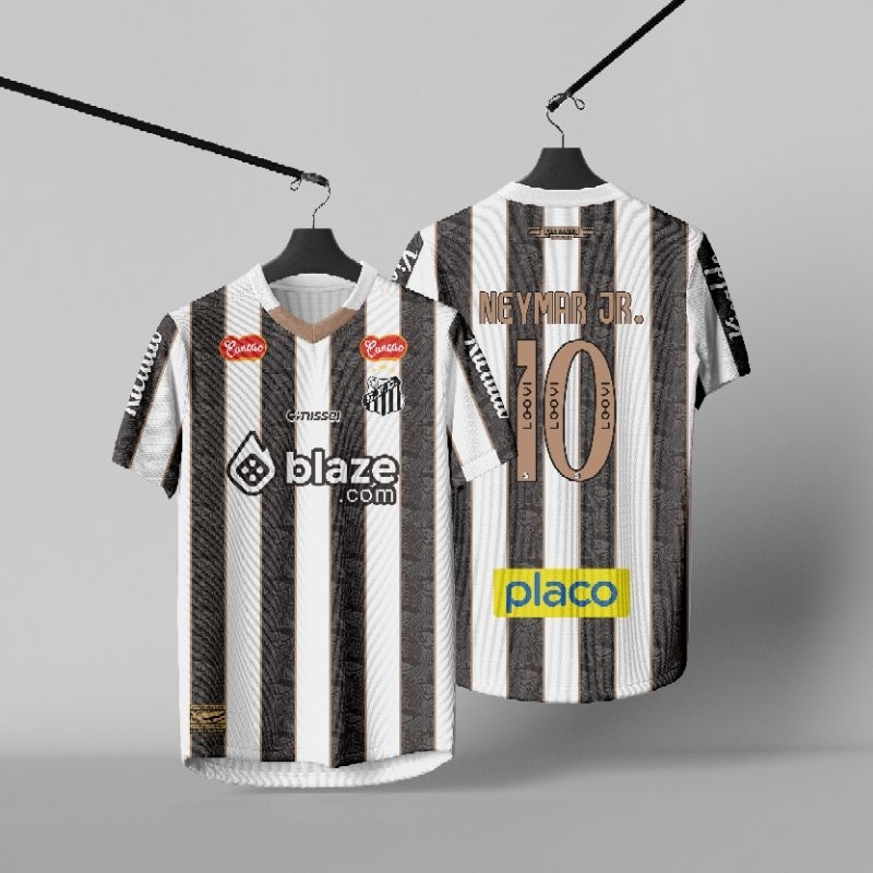 jersey full printing Santos away