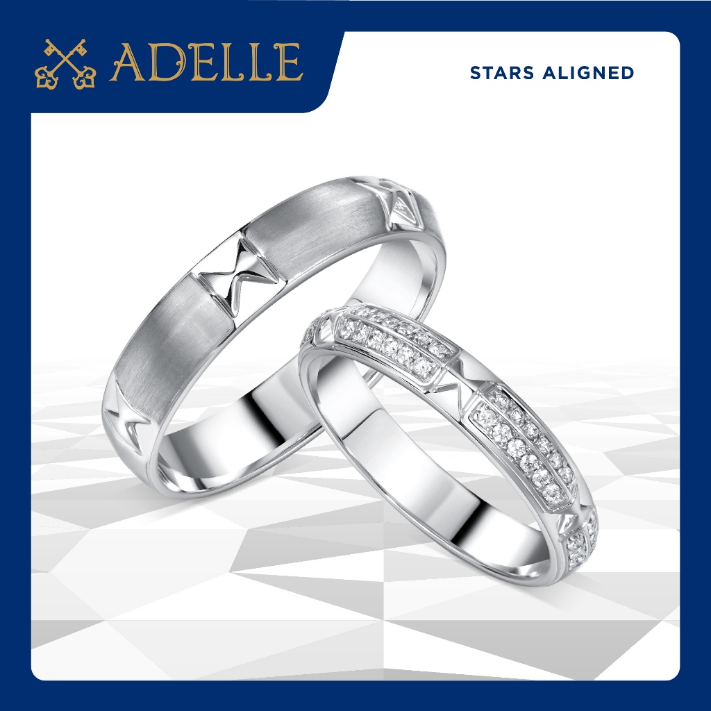 Adelle Jewellery Ethralling Wedding Ring - Cincin Pernikahan