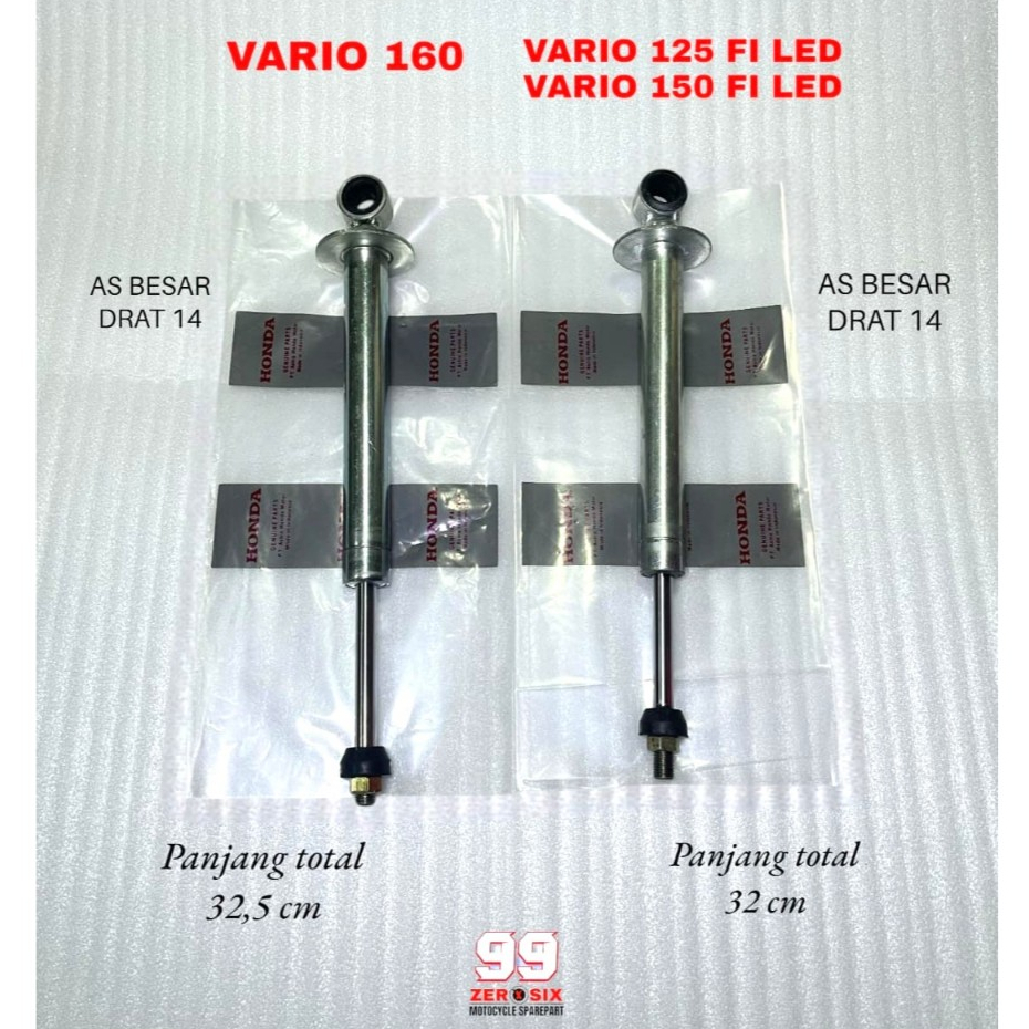 STIK PEN HIDROLIS AS SHOCK SHOK SKOK BELAKANG MATIC HONDA -VARIO 125 150 160 F1 ESP LED NEW