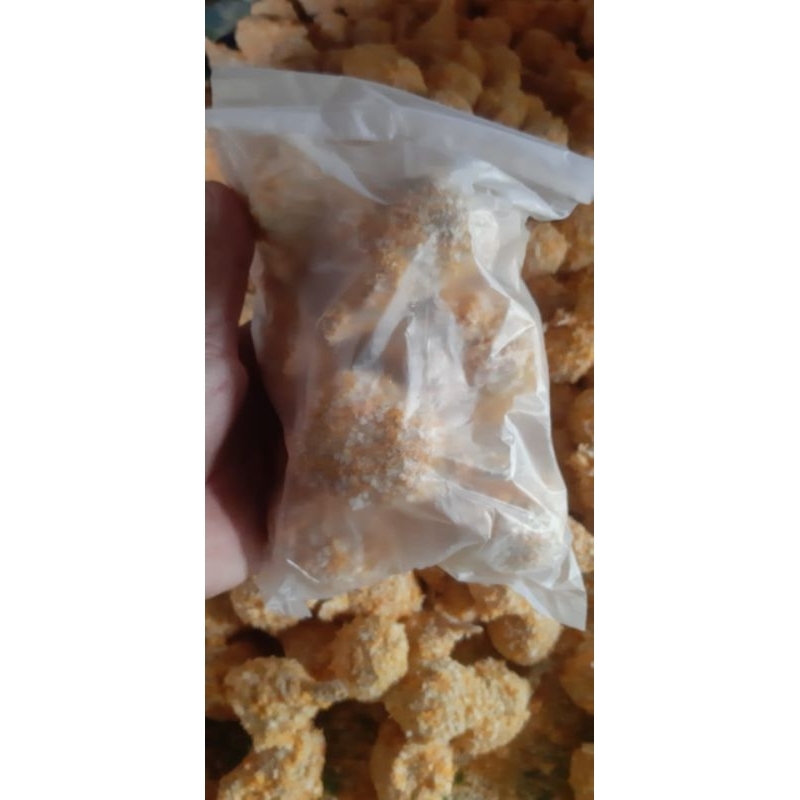 

Sempol Ayam dilapisi tepung roti