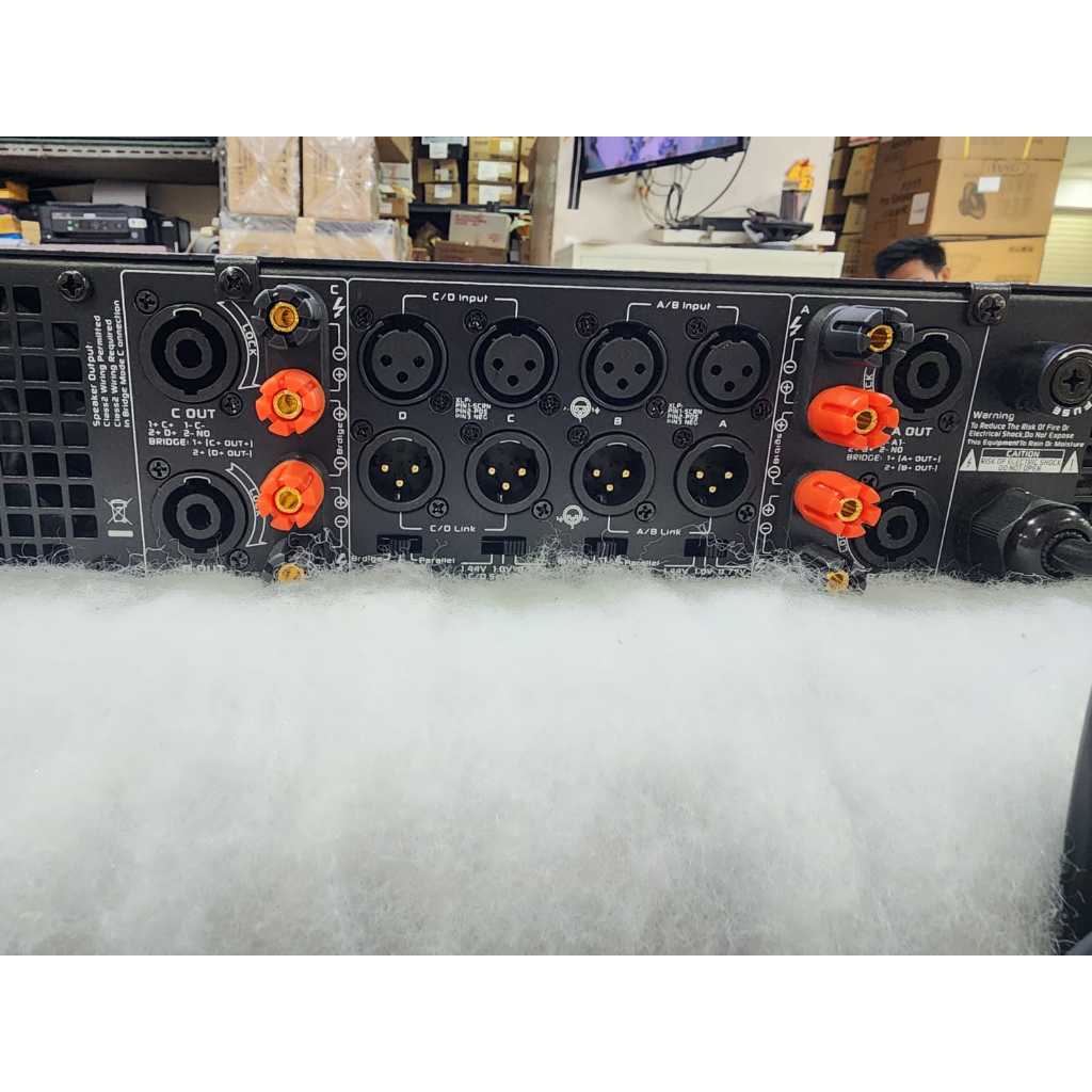 POWER AMPLIFIER MEGAVOX MA4100 / MA 4100 – ORIGINAL – 4 CANEL