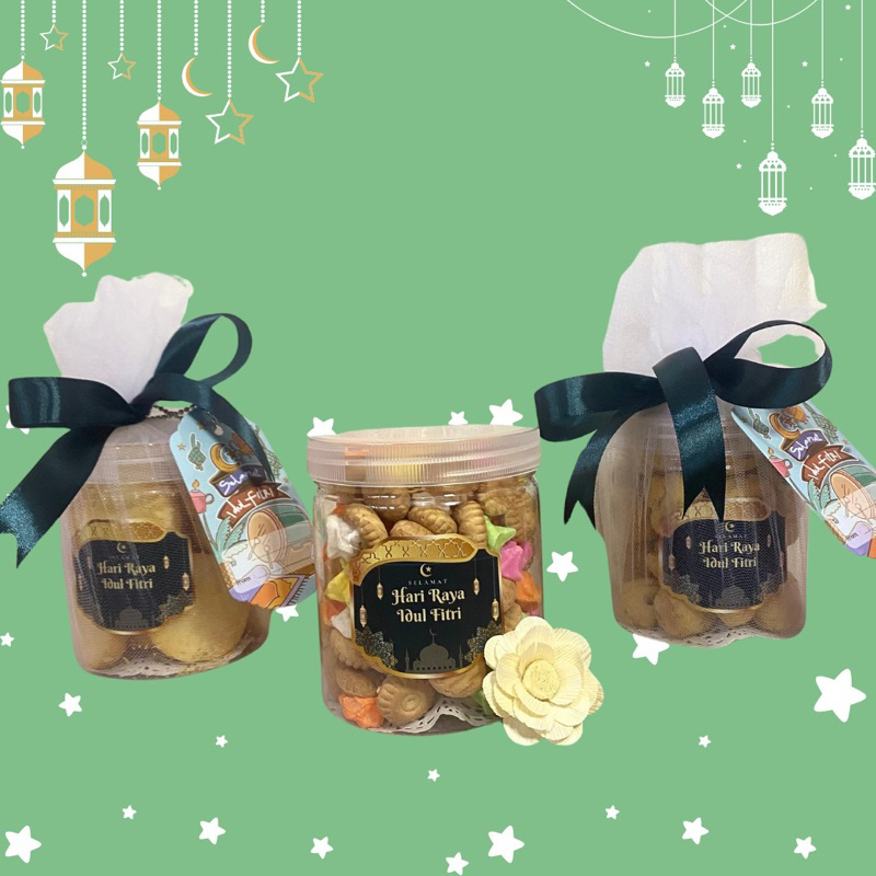 

MINI HAMPERS KUE LEBARAN TERMURAH 600 ML / MINI GIFT IDUL FITRI