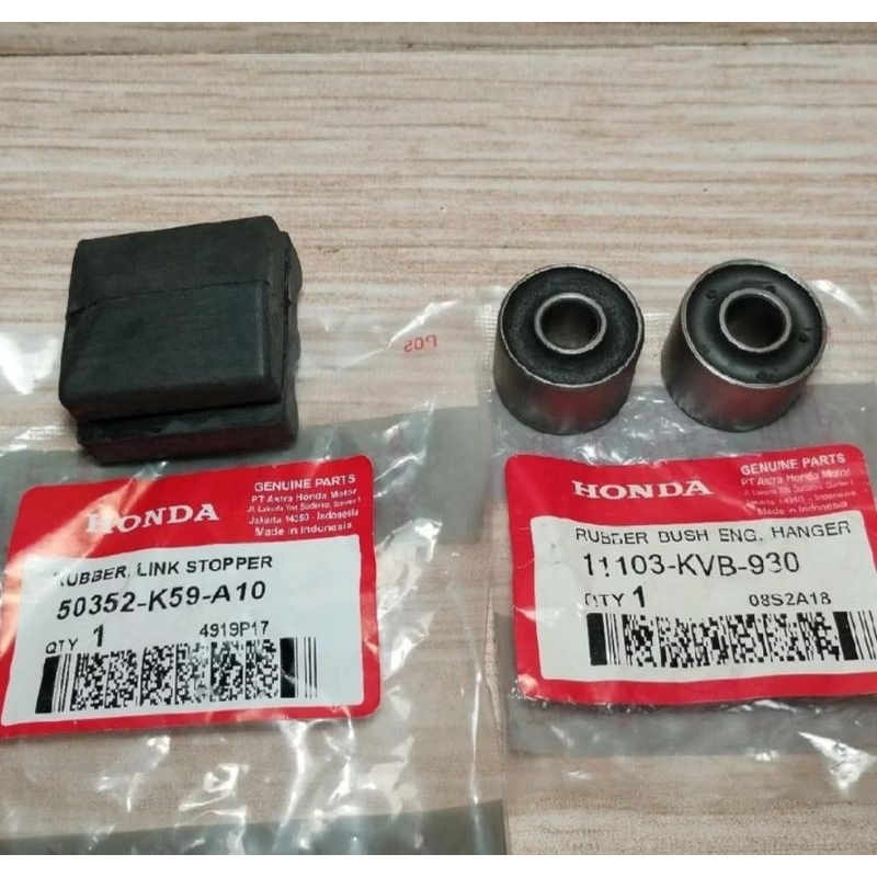 bosh arm+karet bantalan mesin vario 125 /150