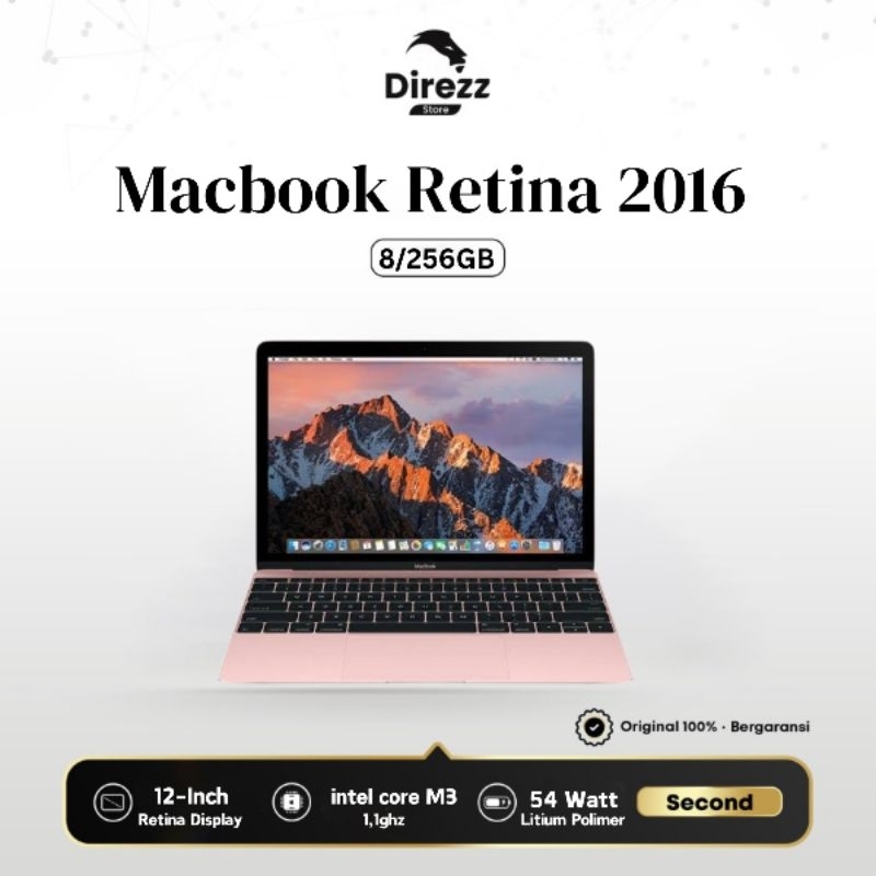 Macbook Retina 12inch 2016 Second Promo