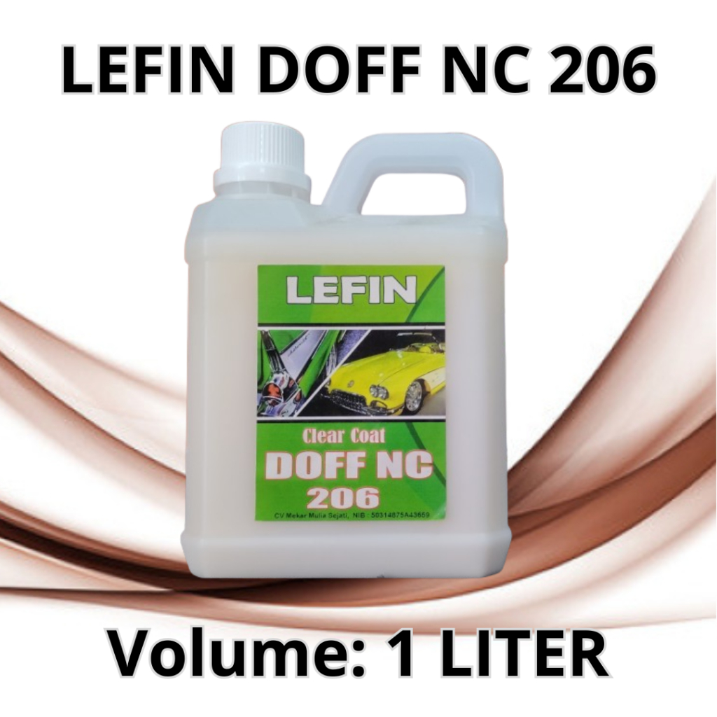 CLEAR DOFF NC pernis kayu furniture besi motor mobil