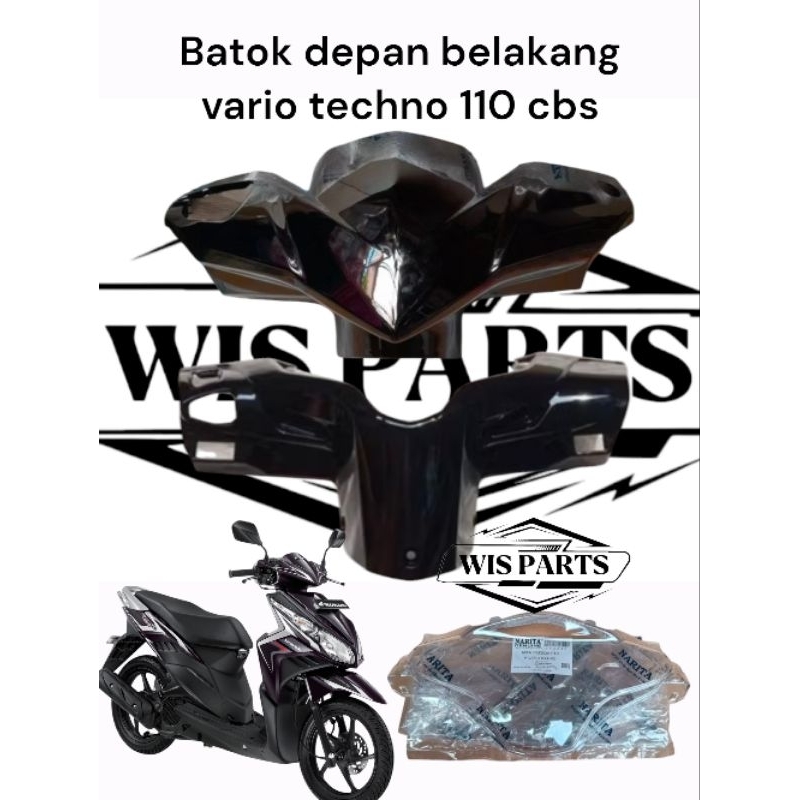 Batok depan belakang vario techno 110 cbs