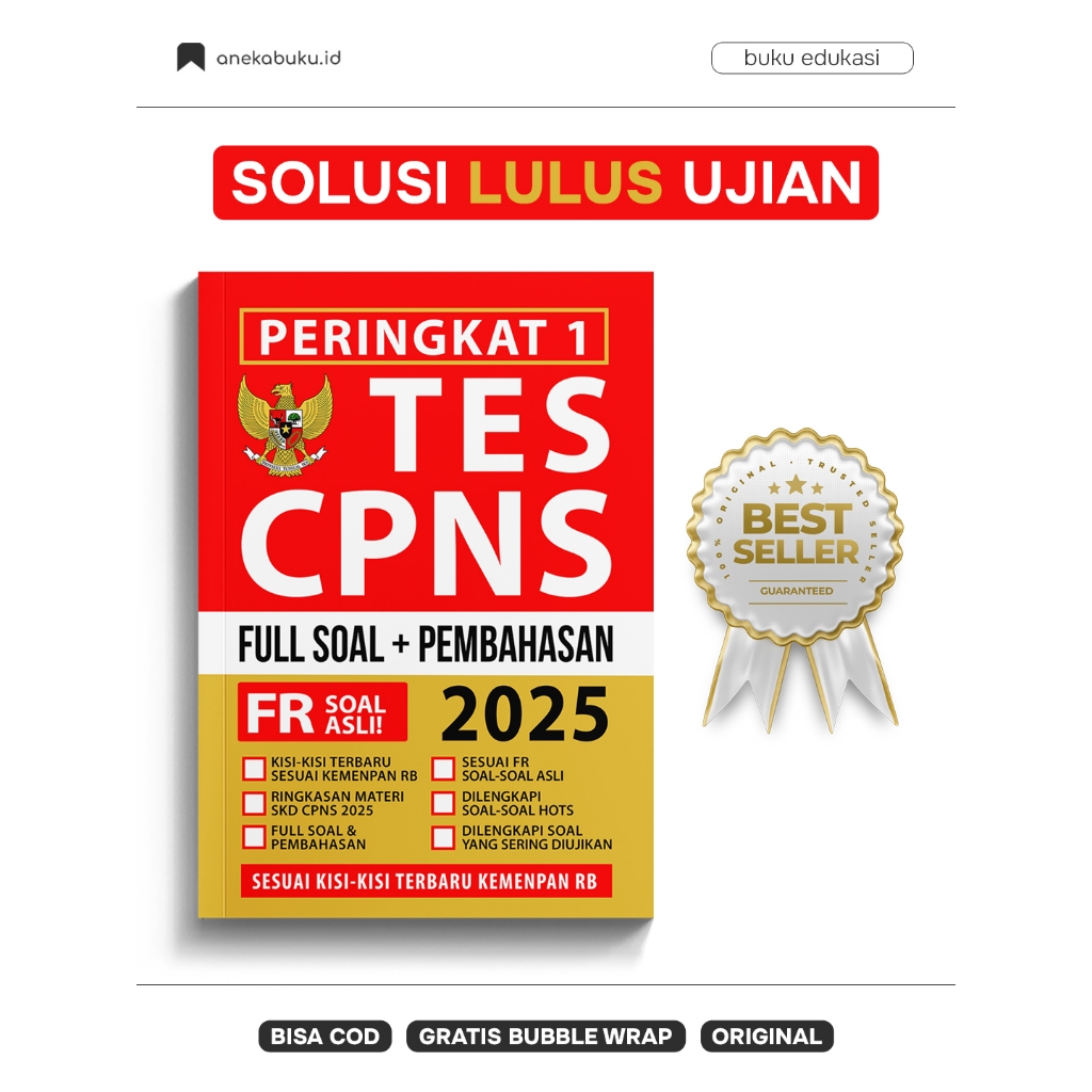 BUKU TES CPNS 2025 - SOAL TES CPNS 2025 + PEMBAHASAN + FR Soal ASLI