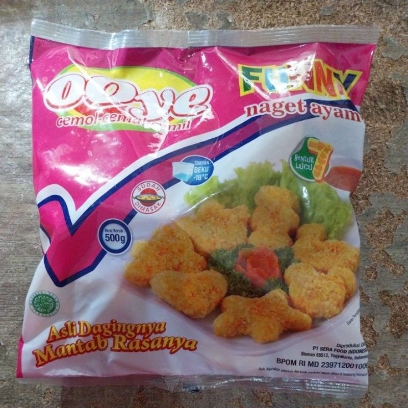 

nugget ooye funny aneka bentuk 500g
