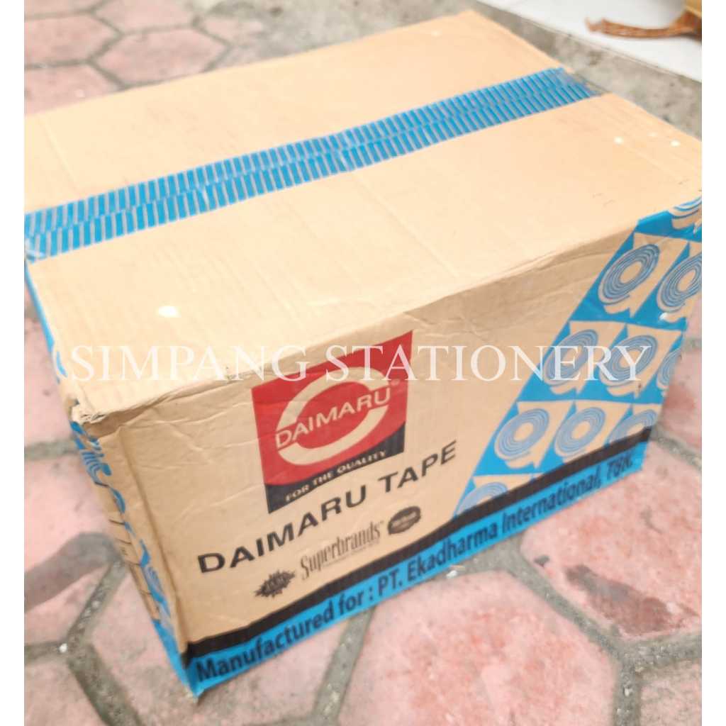 

Daimaru Lakban Bening 2 inch isi 72 Roll / Karton