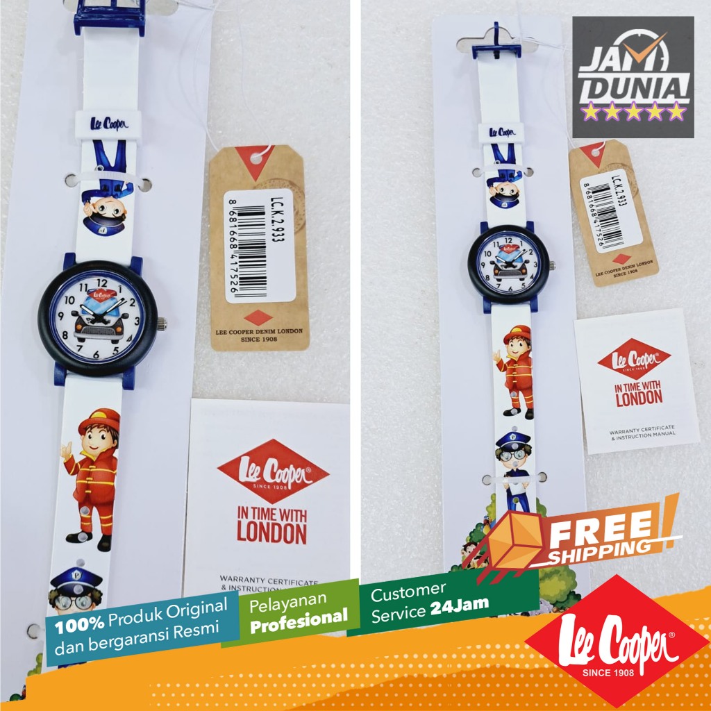 JAM LEE COOPER ORIGINAL LC.K.2.933 LEE COOPER PRIA LCK 2933 KIDS JAM TANGAN ANALOG JAM TANGAN PRIA R