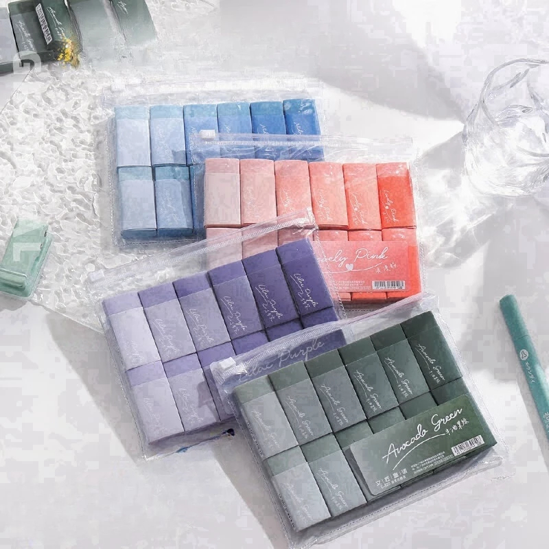 

Harga termurah di seluruh jaringanPenghapus Eraser Aesthetic Lucu 6PCS 8 Warna Penghapus Pensil Sekolah Alat Tulis Stationery BEST 1 SET ISI 6 PCS PENGHAPUS WARNA PASTEL GRADASI NUANSA LEMBUT MENYENANGKAN / PASTEL GRADIENT ERASER SET