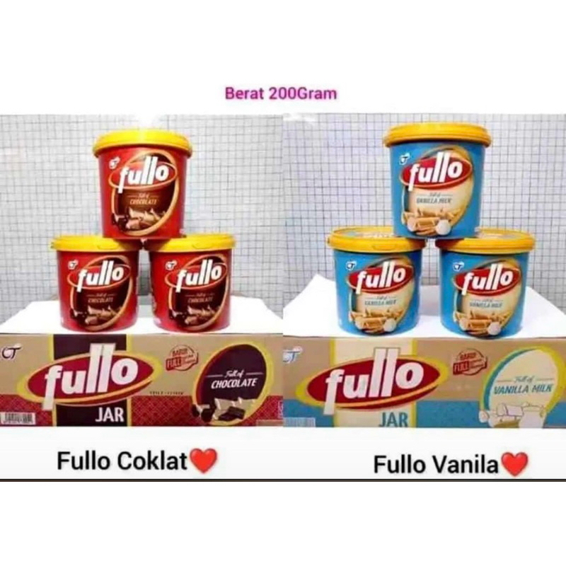 

Fullo chocolate dan vanila 200g