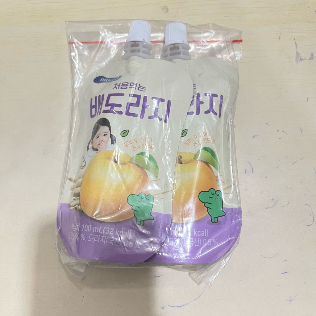 

BEBECOOK BREWED KOREAN GOLDEN PEAR DRINK 2PCS