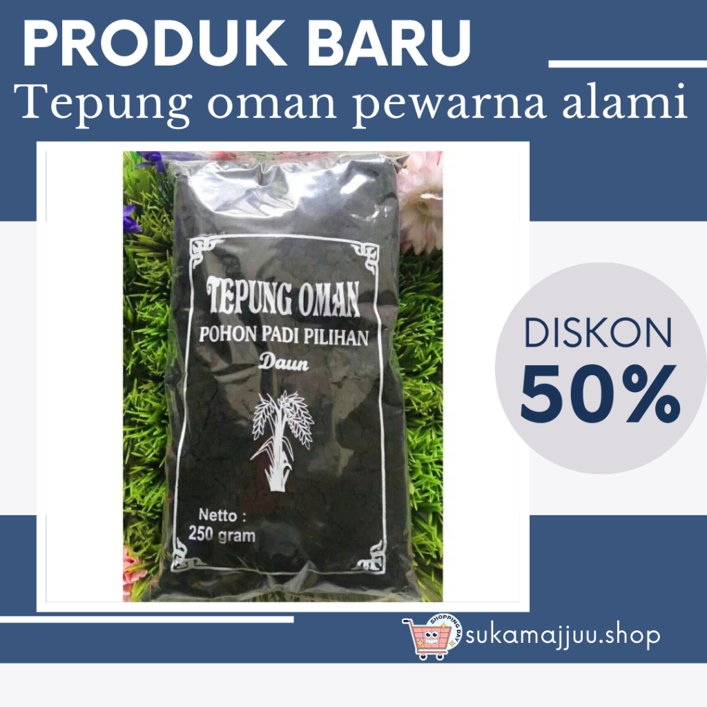 

Tepung OmanAbu Merang Sekam - Pewarna Alami 250 Gram|Abu merang sekam