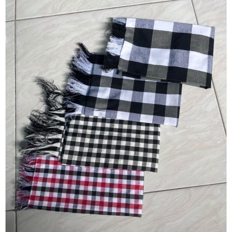 Selendang poleng || selendang bali bahan katun