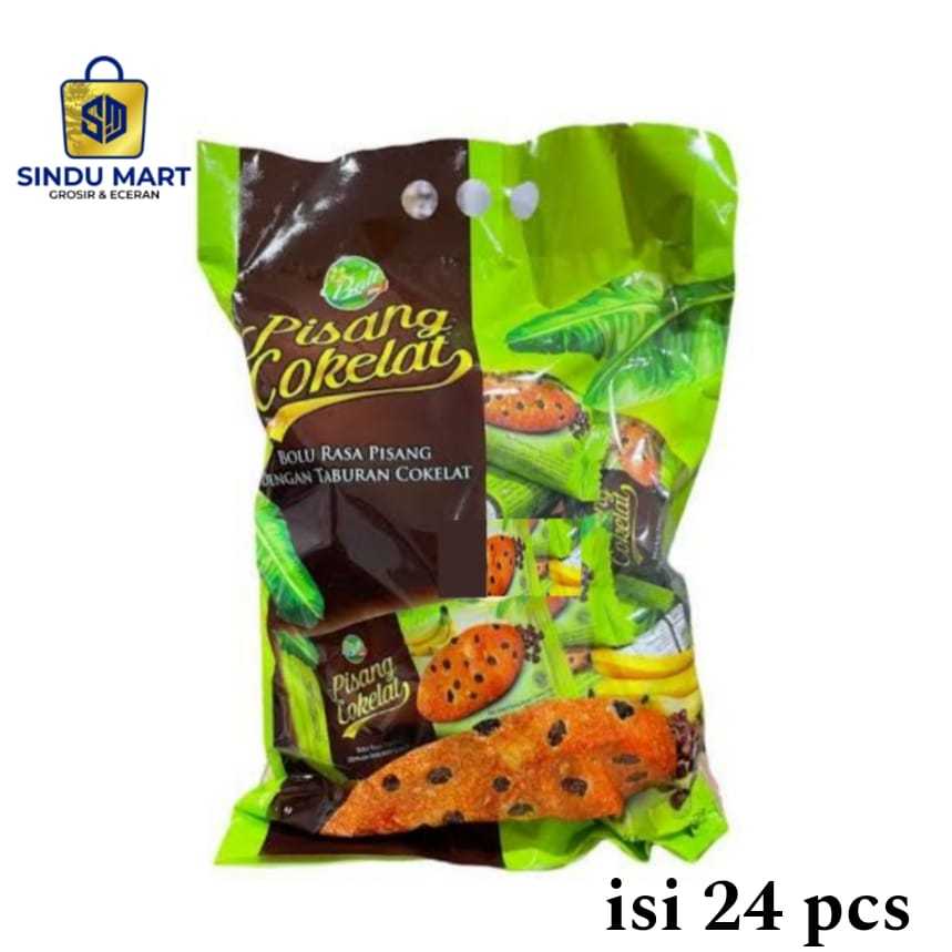 Bolu Pisang Cokelat Bali Hai isi 24 pcs murah | shopee sindumart