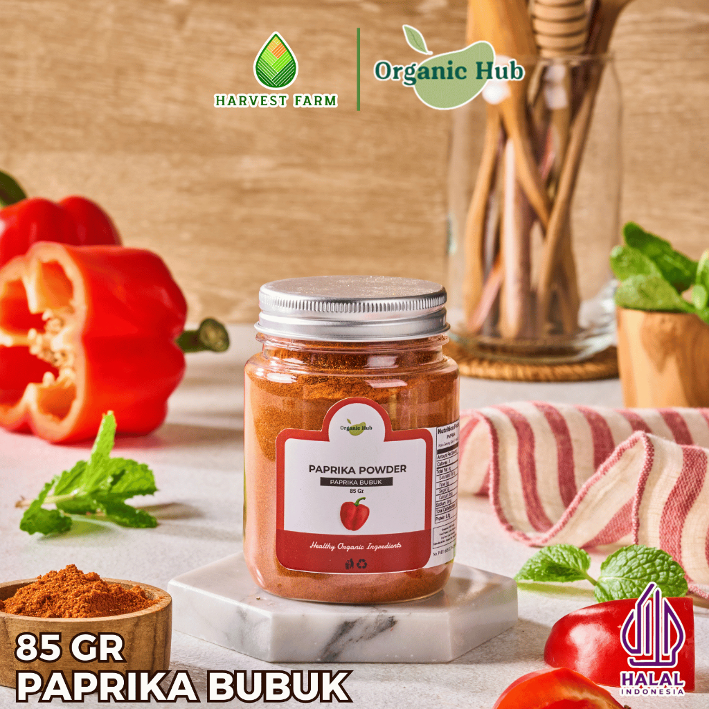 

Organic Hub Paprika Bubuk 100% Asli Rempah Nusantara Papprika Powder Bumbu Masak Dapur Premium 85 gr