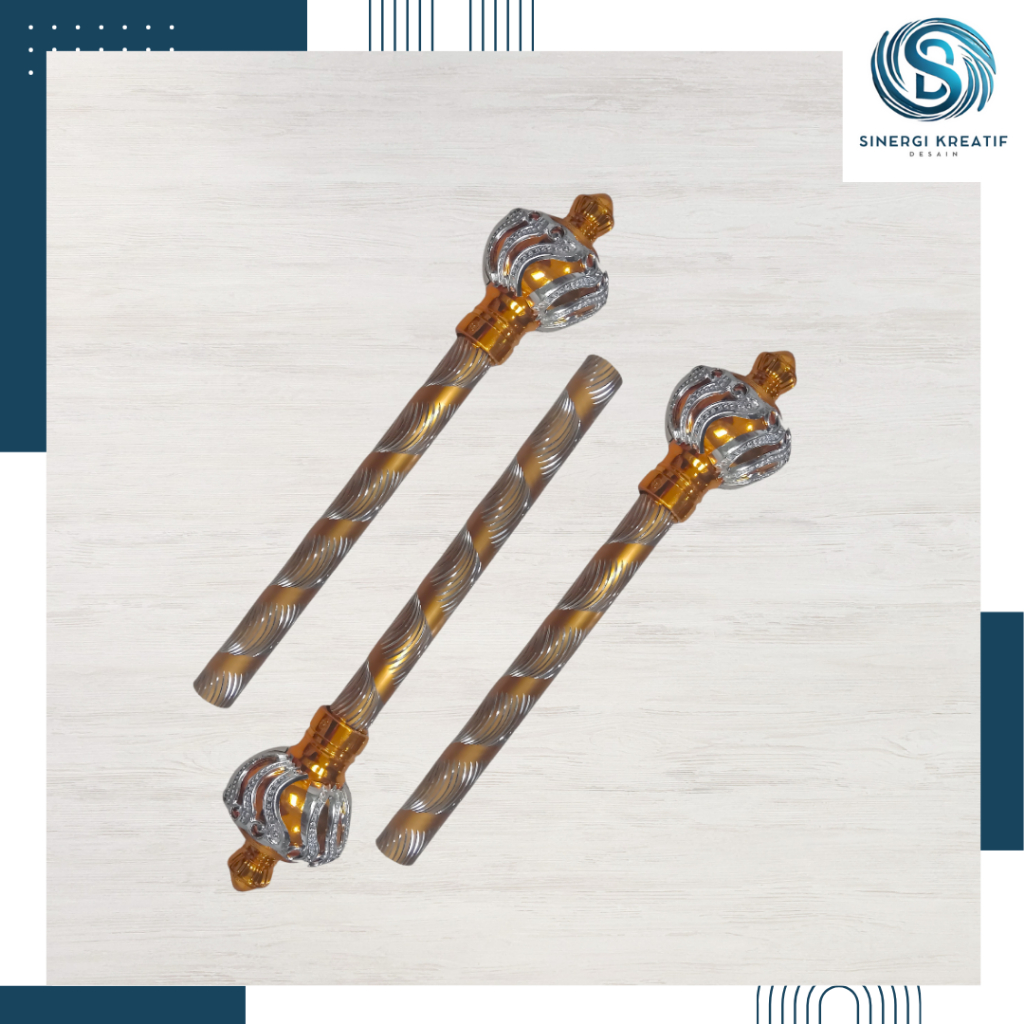 Rel Gorden Gold - Rel gorden minimalis desain mewah