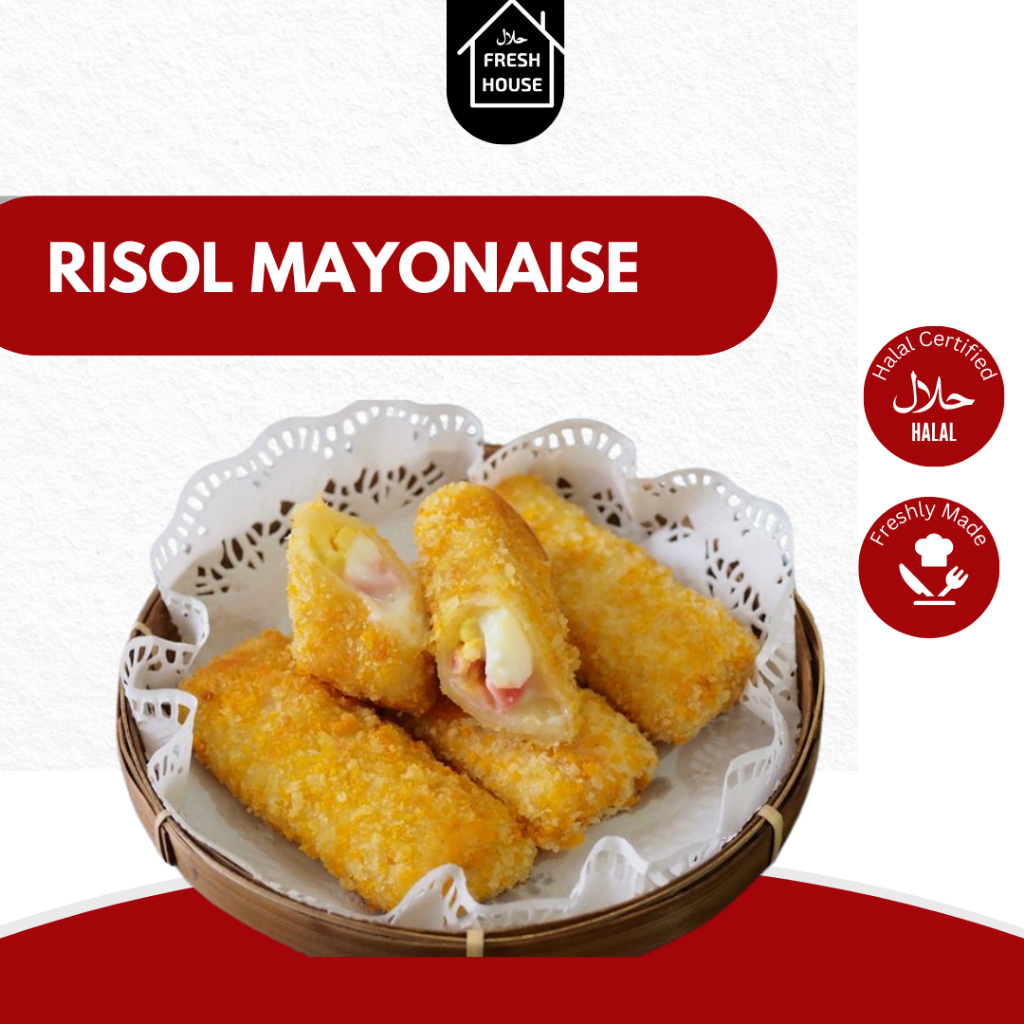 

RISOL MAYONAISE ORIGINAL FROZEN RISOLLAKU ISI 10