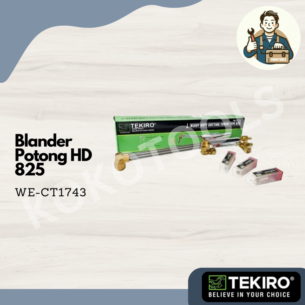Stang Las Blender Potong Cutting Torch Heavy Duty Type 825 Tekiro