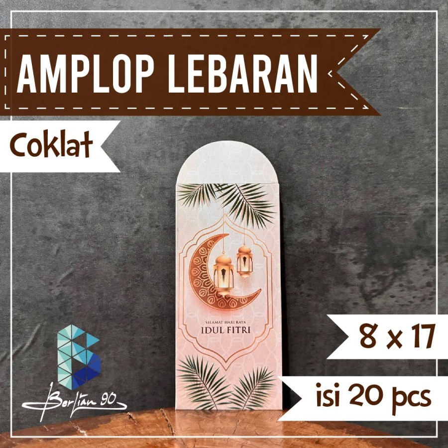 

Amplop lebaran 8 x 17 isi 20 pcs / Amplop lebaran idul fitri / Amplop thr lebaran - Cream