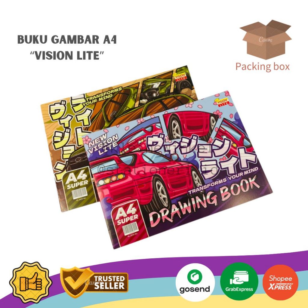 

Buku Gambar A4 Vision Lite isi 10 pcs