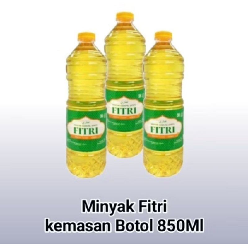 

Minyak Goreng Fitri isi 850ml. Harga satuan 1 botol.