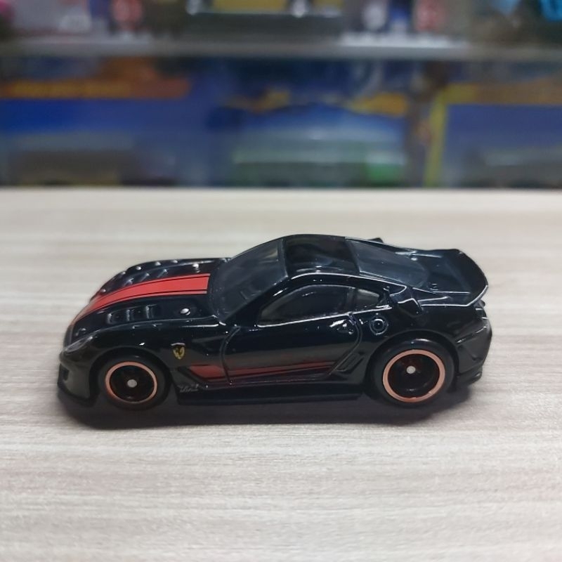 HOT WHEELS FERRARI 599XX BLACK - LOOSE - SUPER TREASURE HUNT - THS - STH