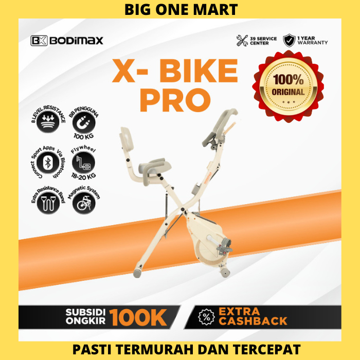 Bodimax X Bike Pro Sepeda Statis