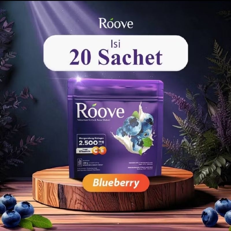 ROOVE Collagen Drink 20 Sachet - Roove Minuman Collagen Official