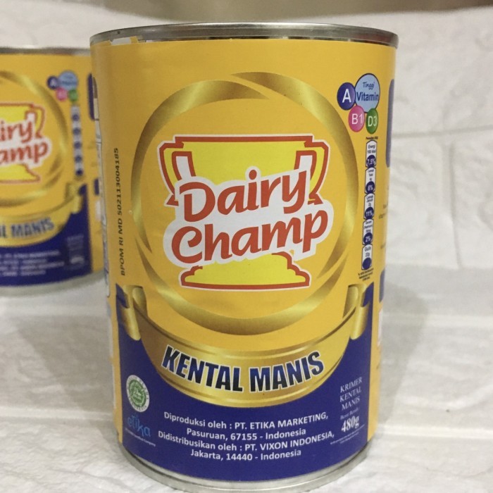 

SUSU KENTAL MANIS DAIRY CHAMP 480GR MURAH MERIAH