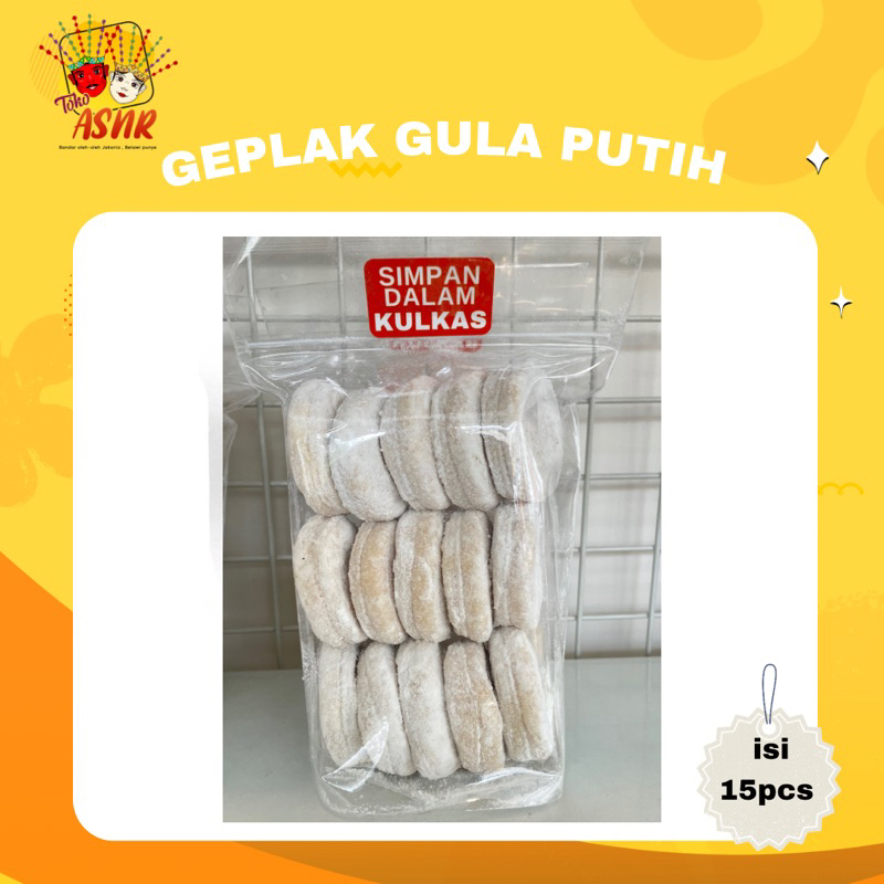

Kue Geplak Betawi Gula Putih