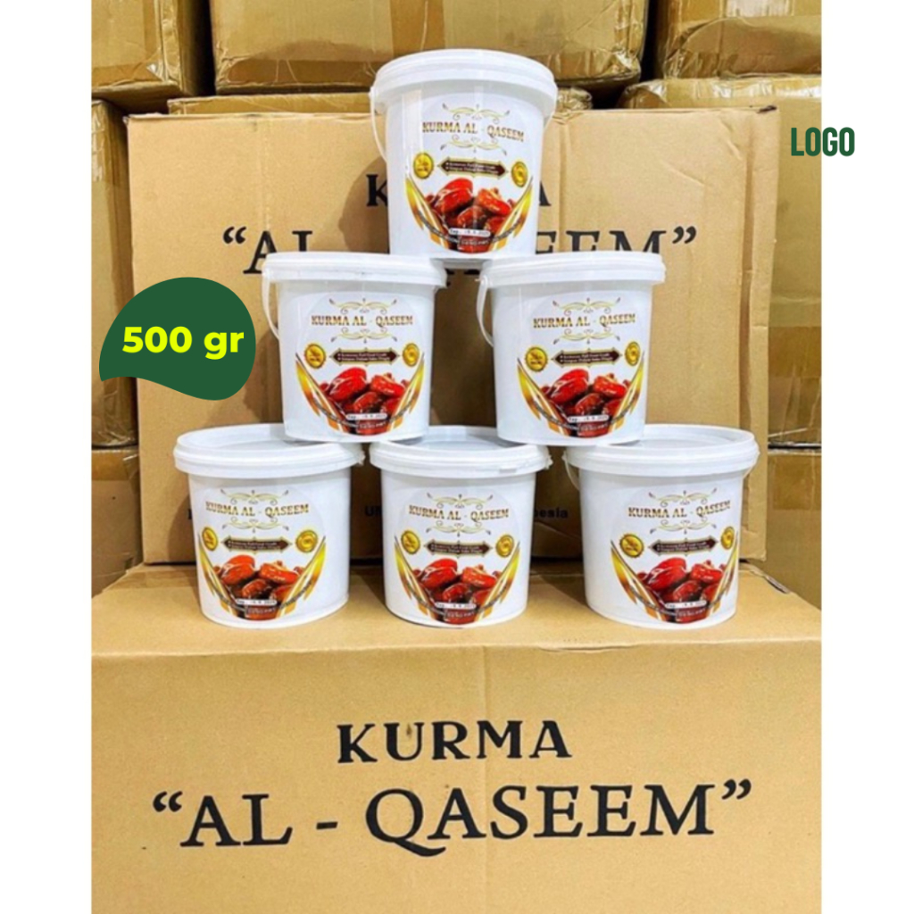 

500 gr KURMA AL QASEEM EMBER STOK BARU EXP 2026 SUKARI AL QASSIM